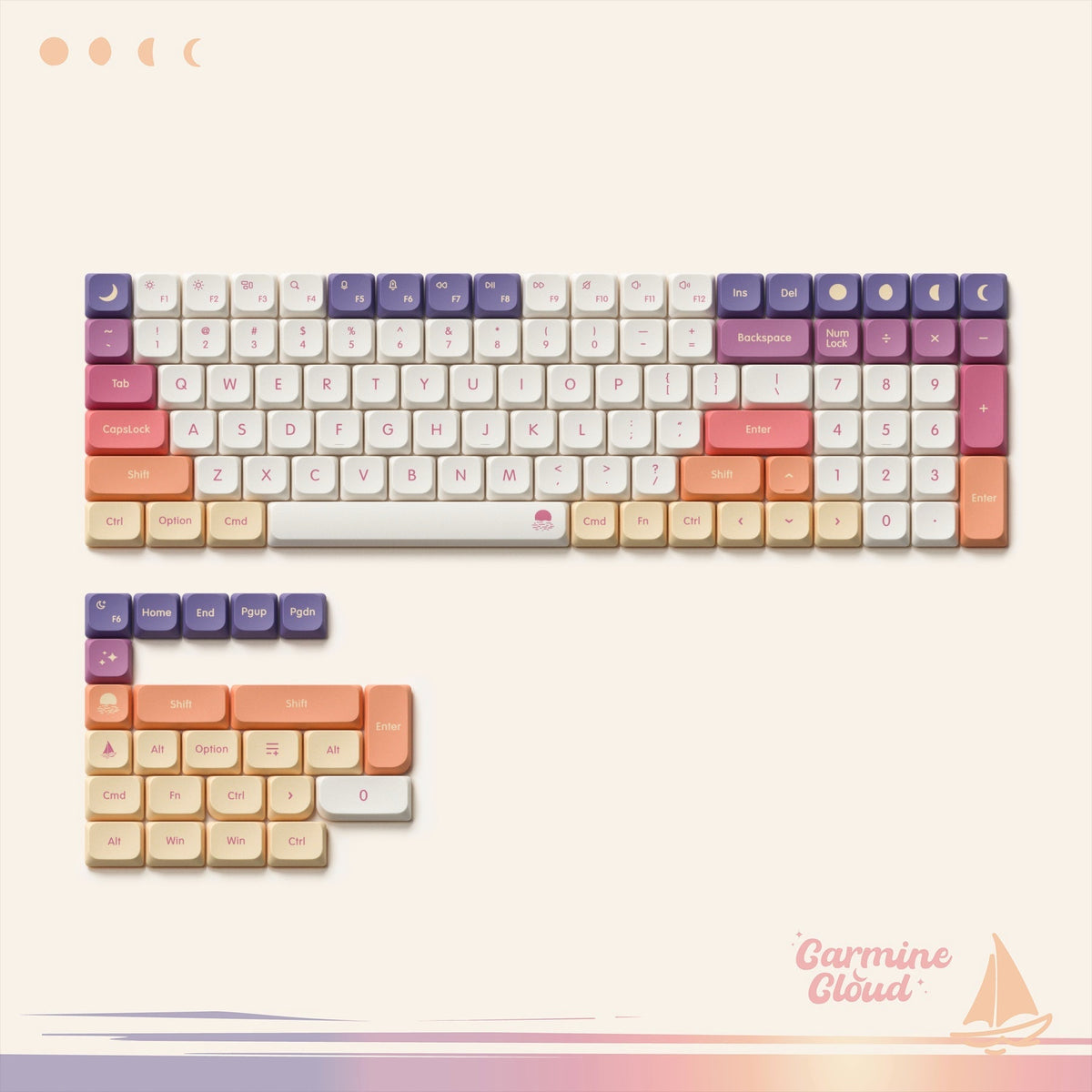 Extra Keycaps for node series low profile