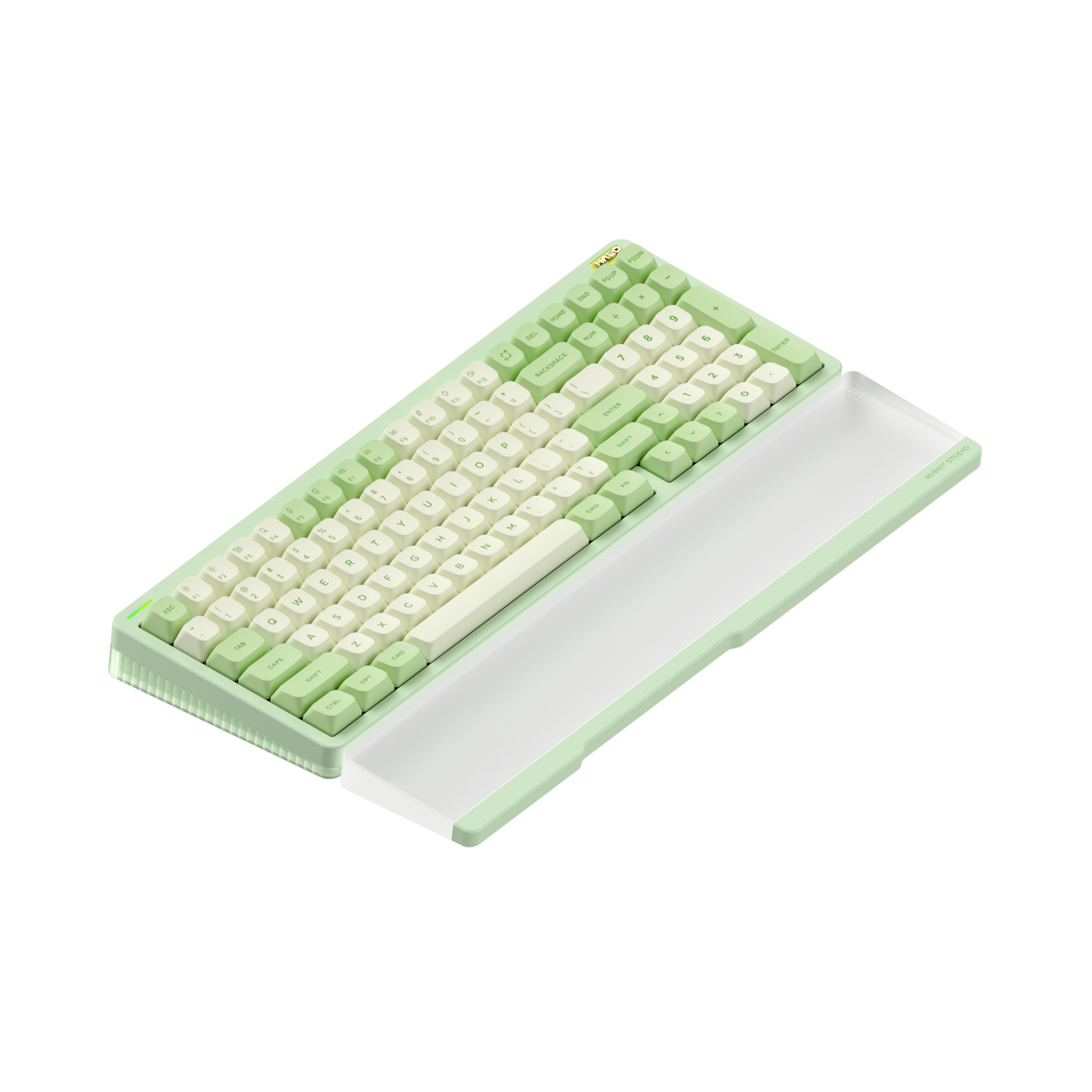 Add Extra Twotone Wrist Rest for Halo96 V2