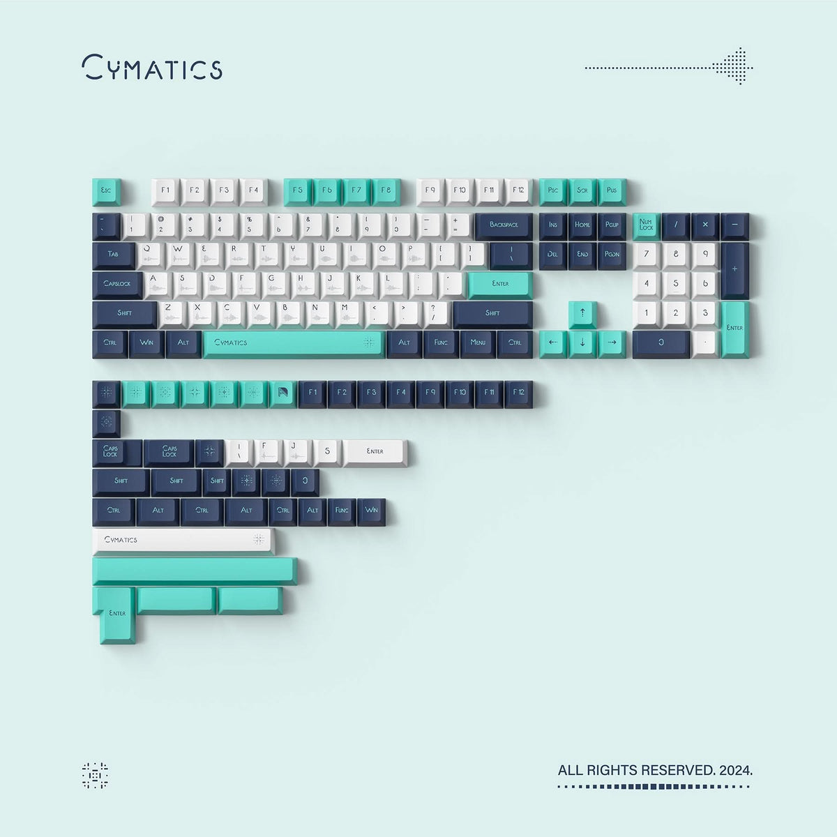 Extra Keycaps for Gem80