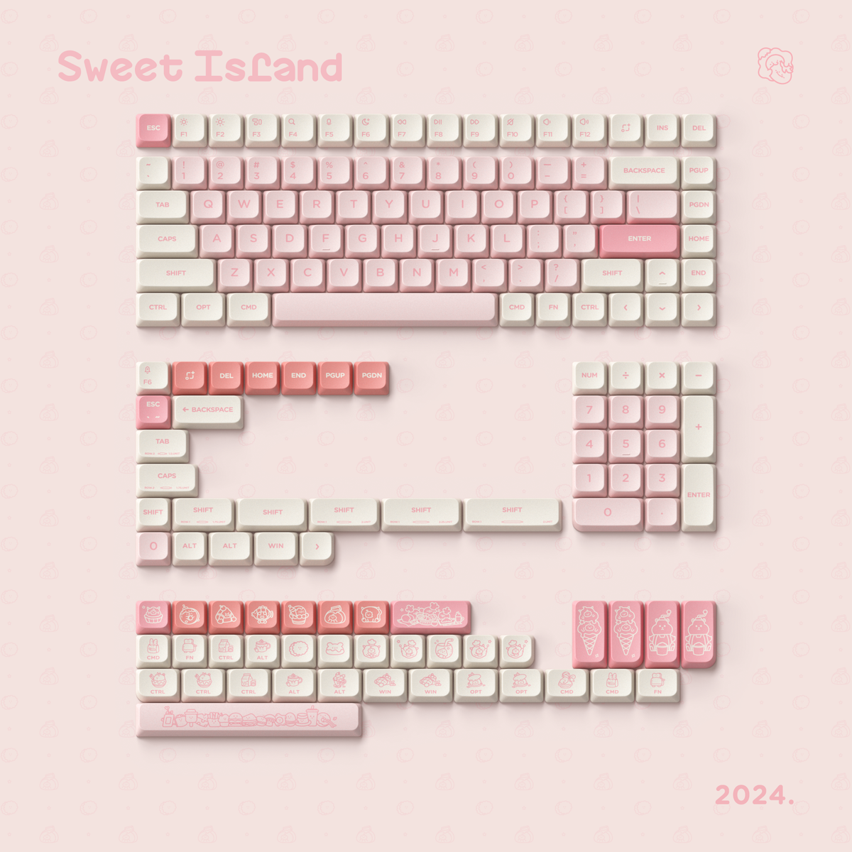 Extra Keycaps for Air V3