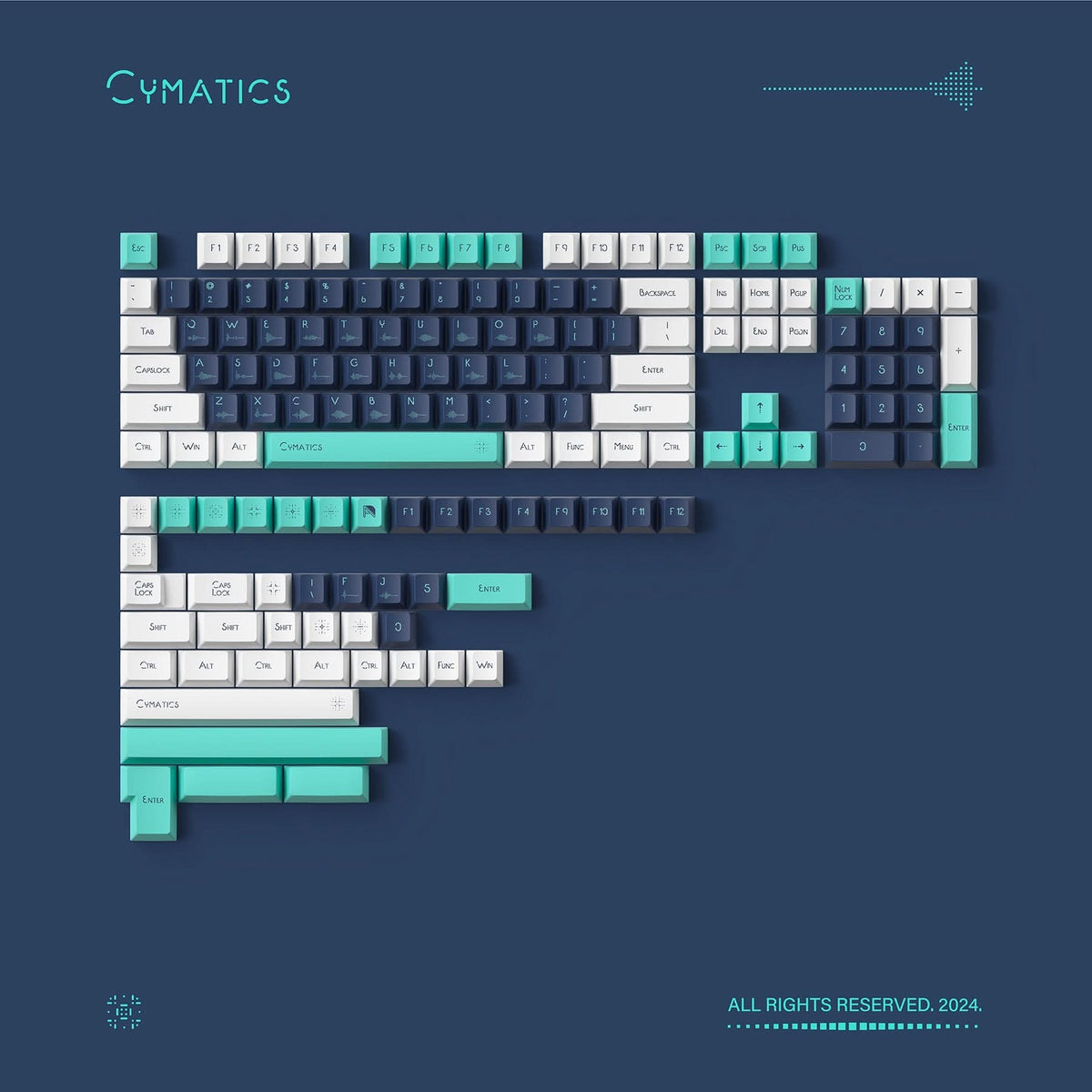 Add Extra Keycaps Set for Halo65 V2
