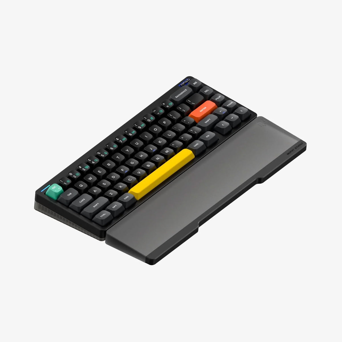Add Extra Twotone Wrist Rest  for Halo V2 IO 65&75
