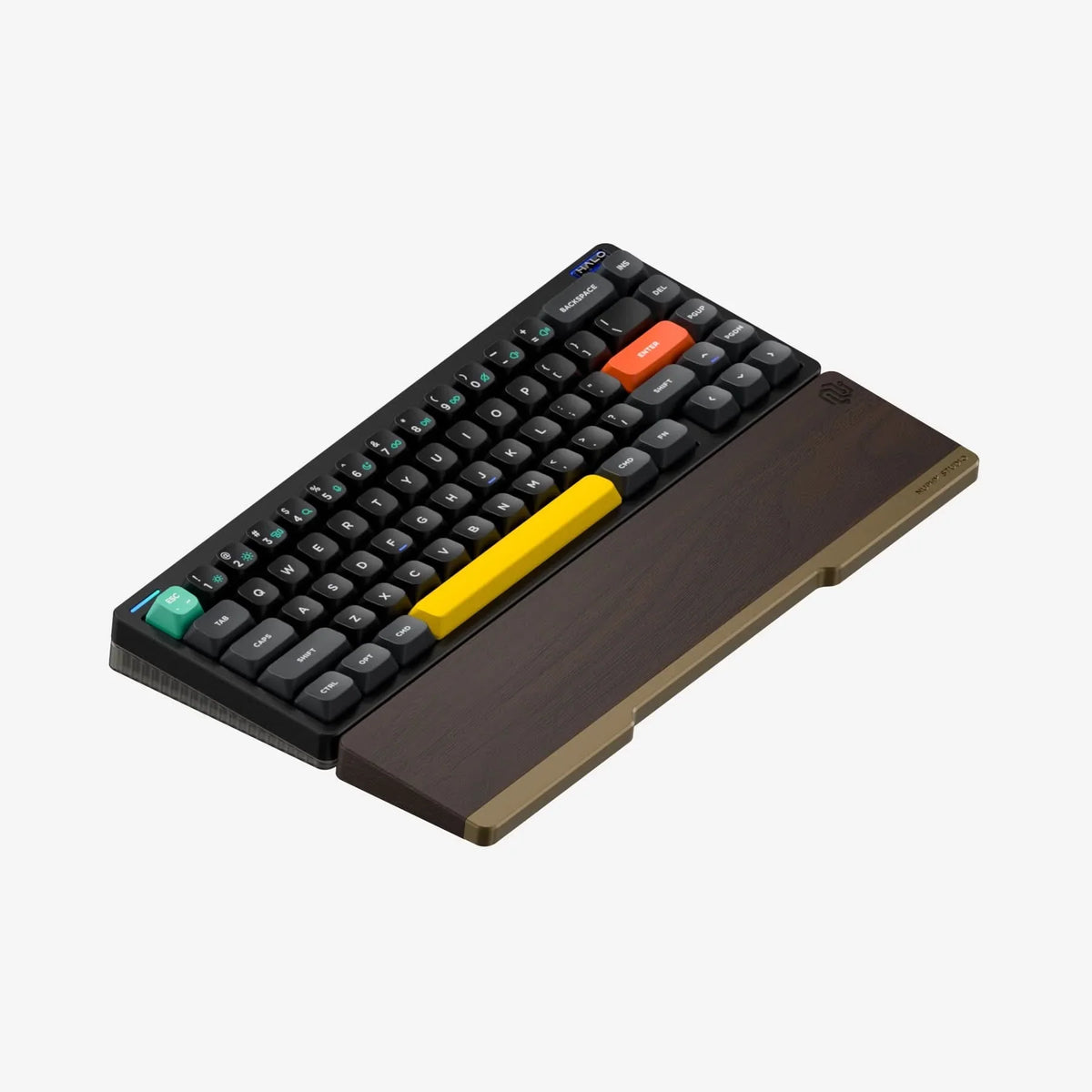 Add Extra Twotone Wrist Rest for Halo65 V2